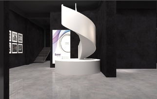 捷步楼梯展厅设计案例 未视设计在上海土巴兔装修网的卓越呈现